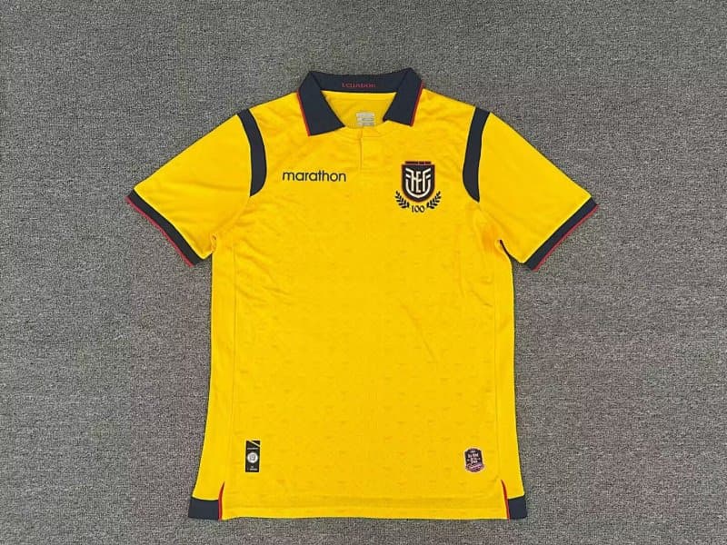 Camisa Equador — Retrô Centenário — camisa da seleção Equador