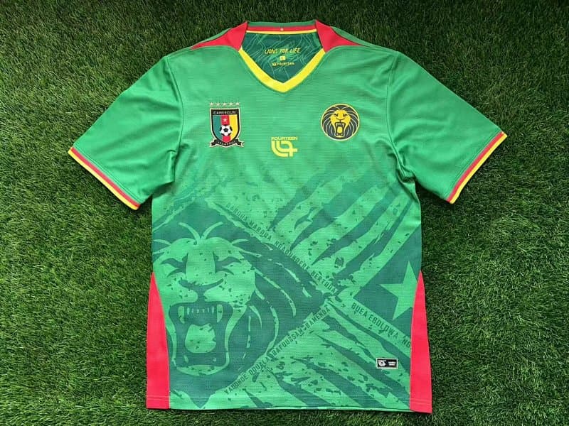 Camisa Camarões — Leões Indomáveis — camisa da seleção Camarões